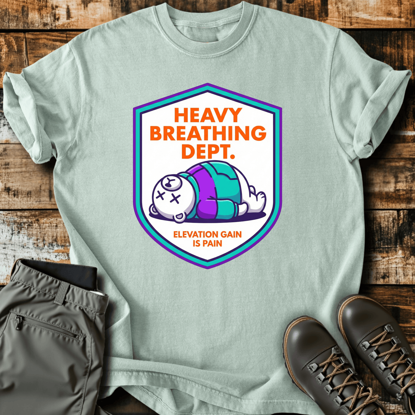 Heavy Breathing Dept T-Shirt