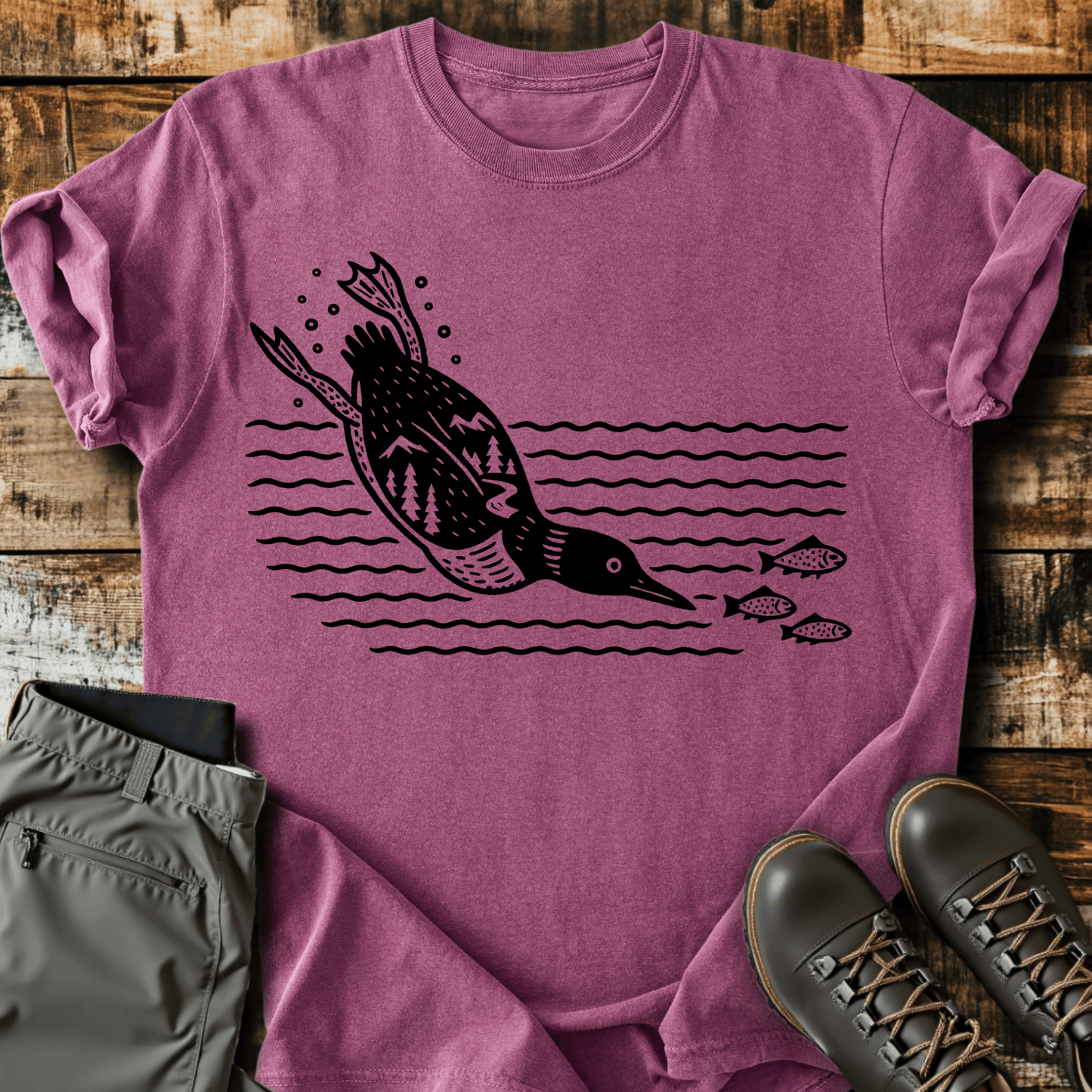 Diving Bird T-Shirt