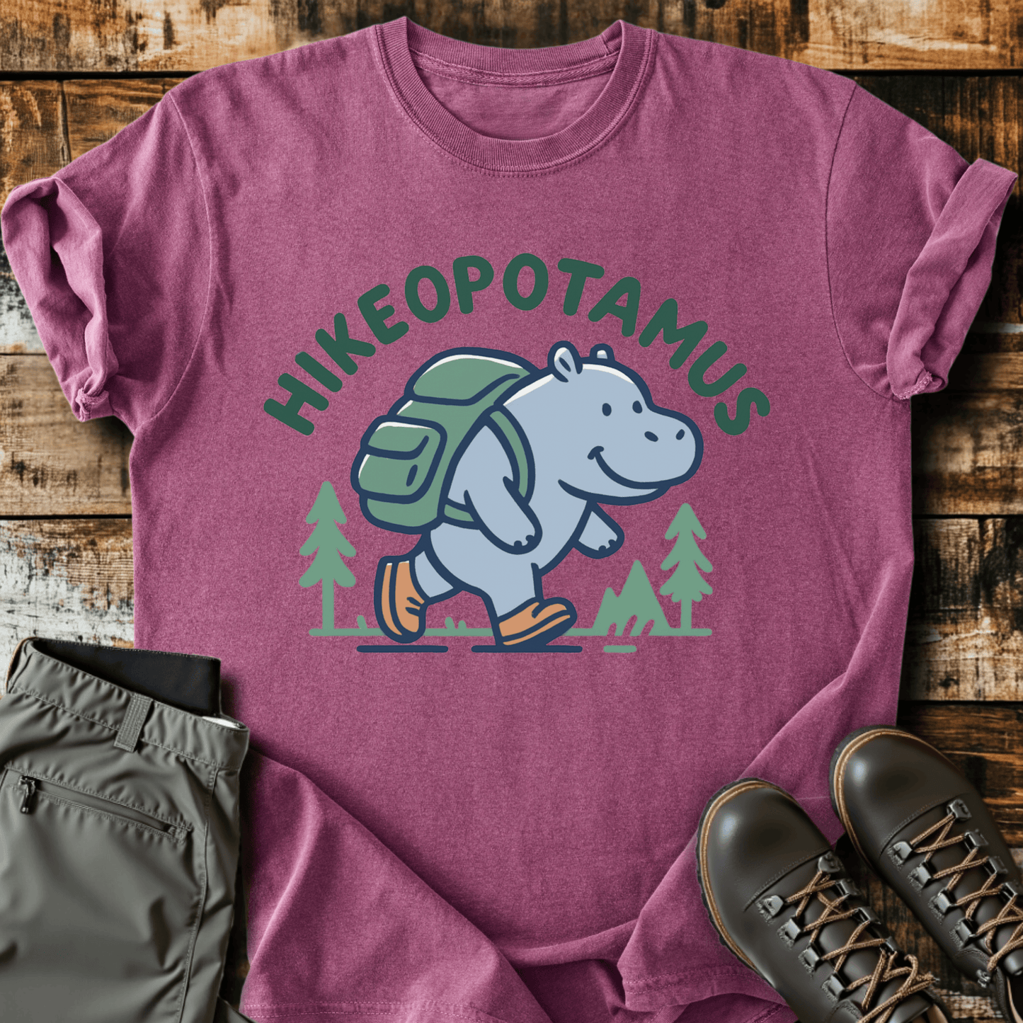 Hikeopotamus T-Shirt