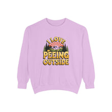 I Love Peeing Outside Sweatshirt