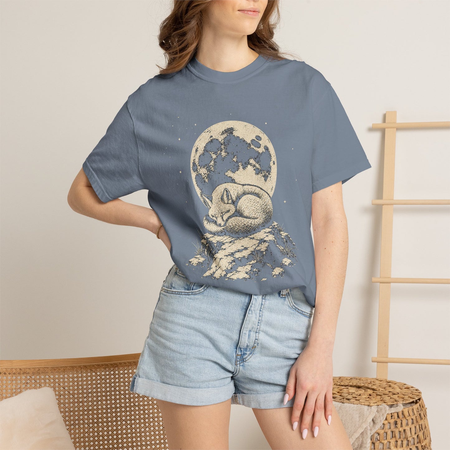 Fox Moon Nap T-Shirt