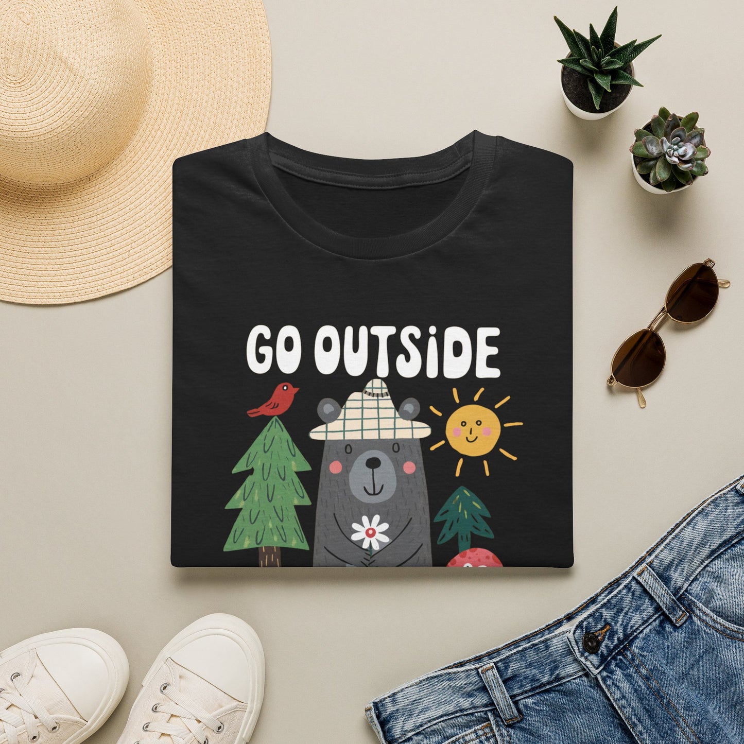 Go Outside To Look Inside T-shirt