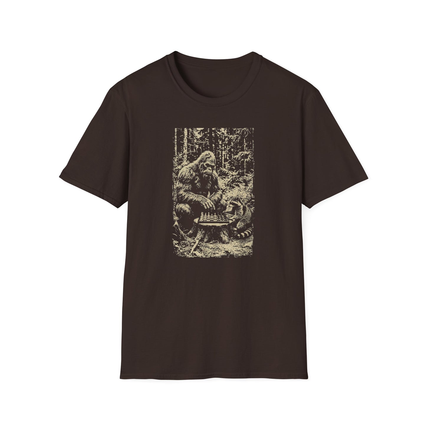 Bigfoot Chess Match T-Shirt