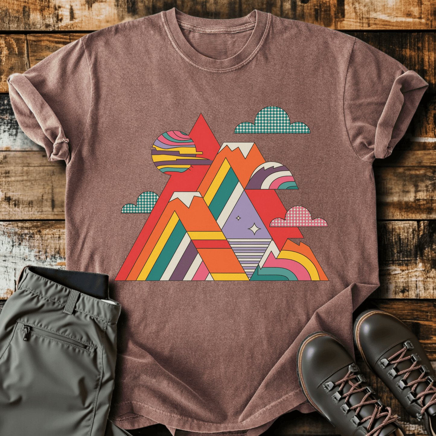 Funky Mountains T-shirt