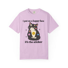 I Put On A Happy Face It's The Sticker T-Shirt