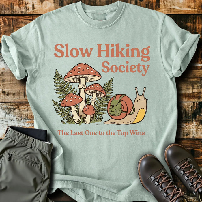 Slow Hiking Society Snail T-Shirt