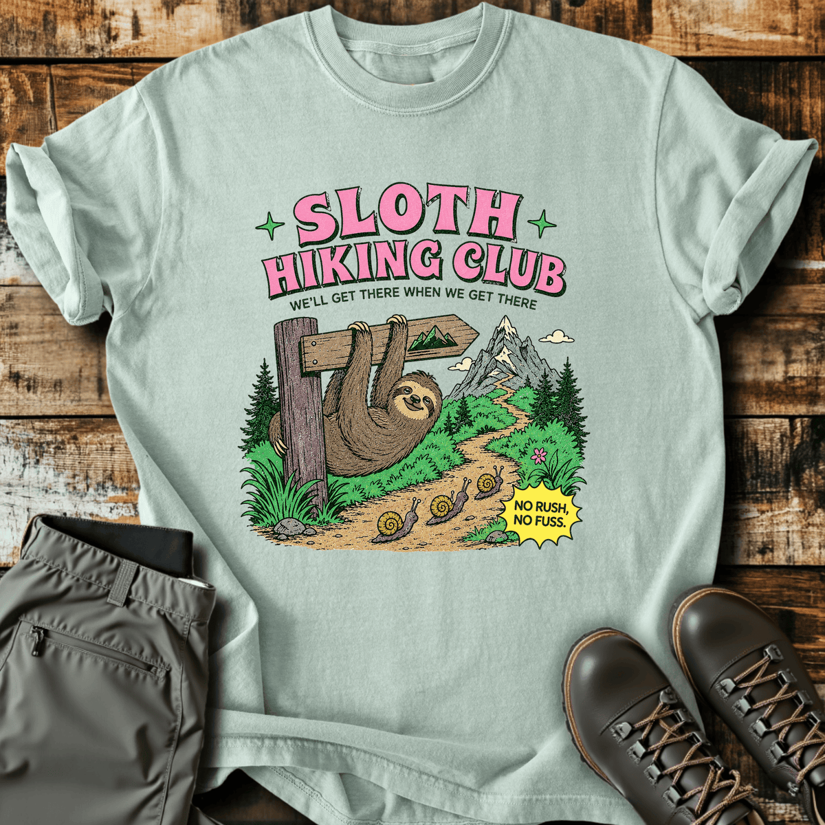 Sloth Hiking Club — bay