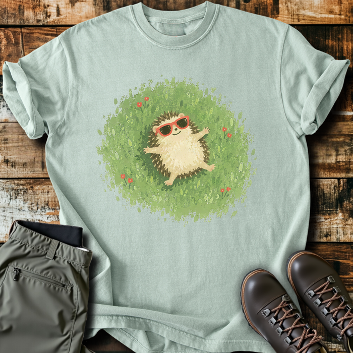 Sunbathing Hedgehog T-Shirt