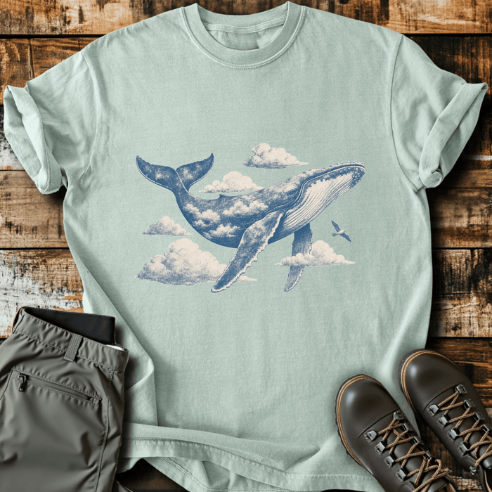 Whale Above T-Shirt