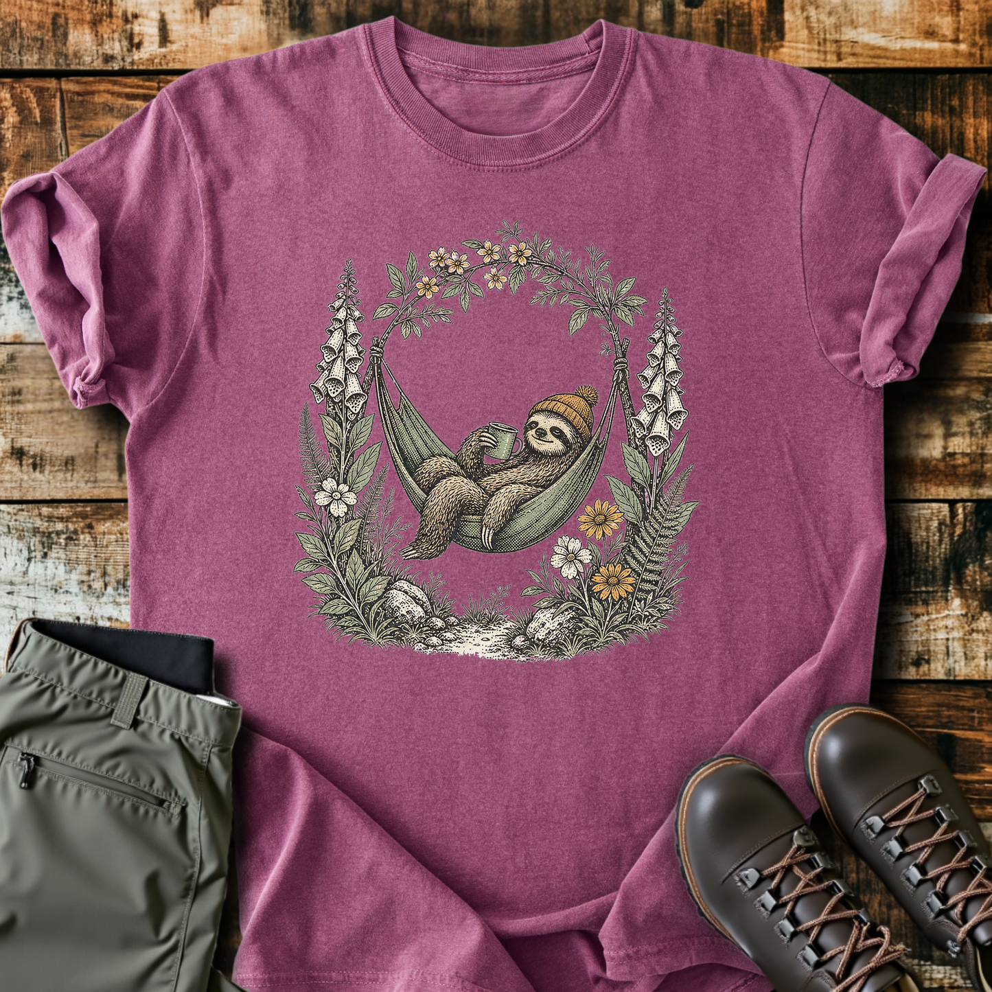 Sloth Hiking Club — berry