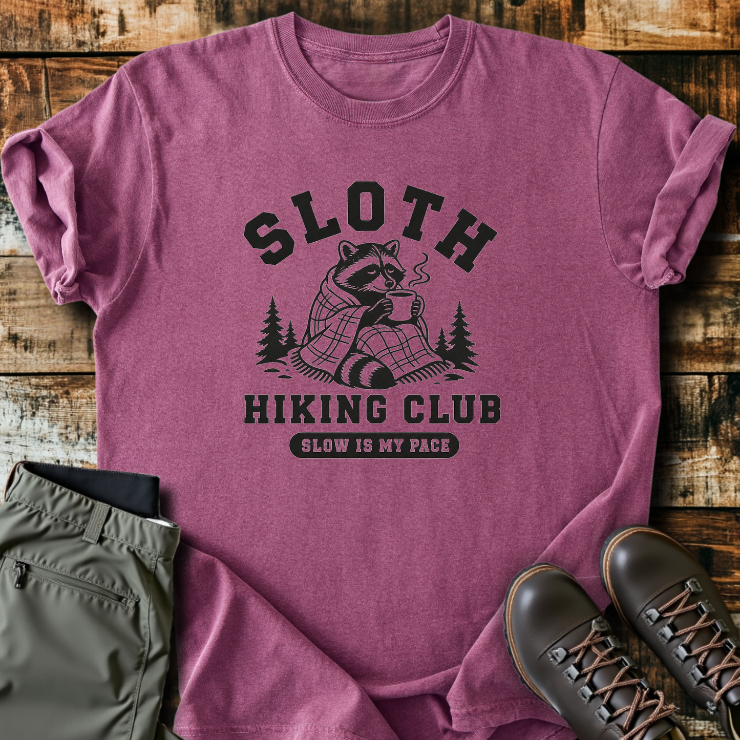 Sloth Hiking Club — berry