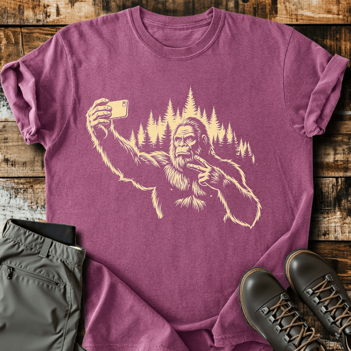 Bigfoot Selfie T-Shirt