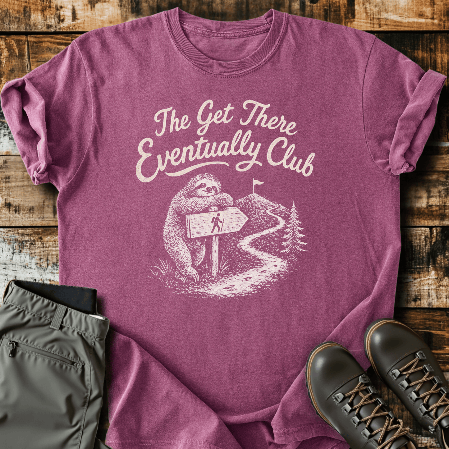 Sloth Hiking Club — berry