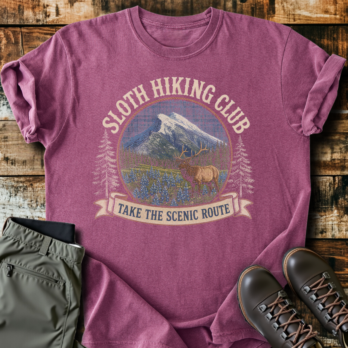 Sloth Hiking Club — berry