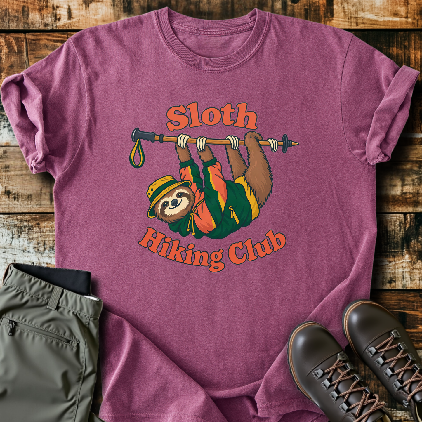 Sloth Hiking Club — berry