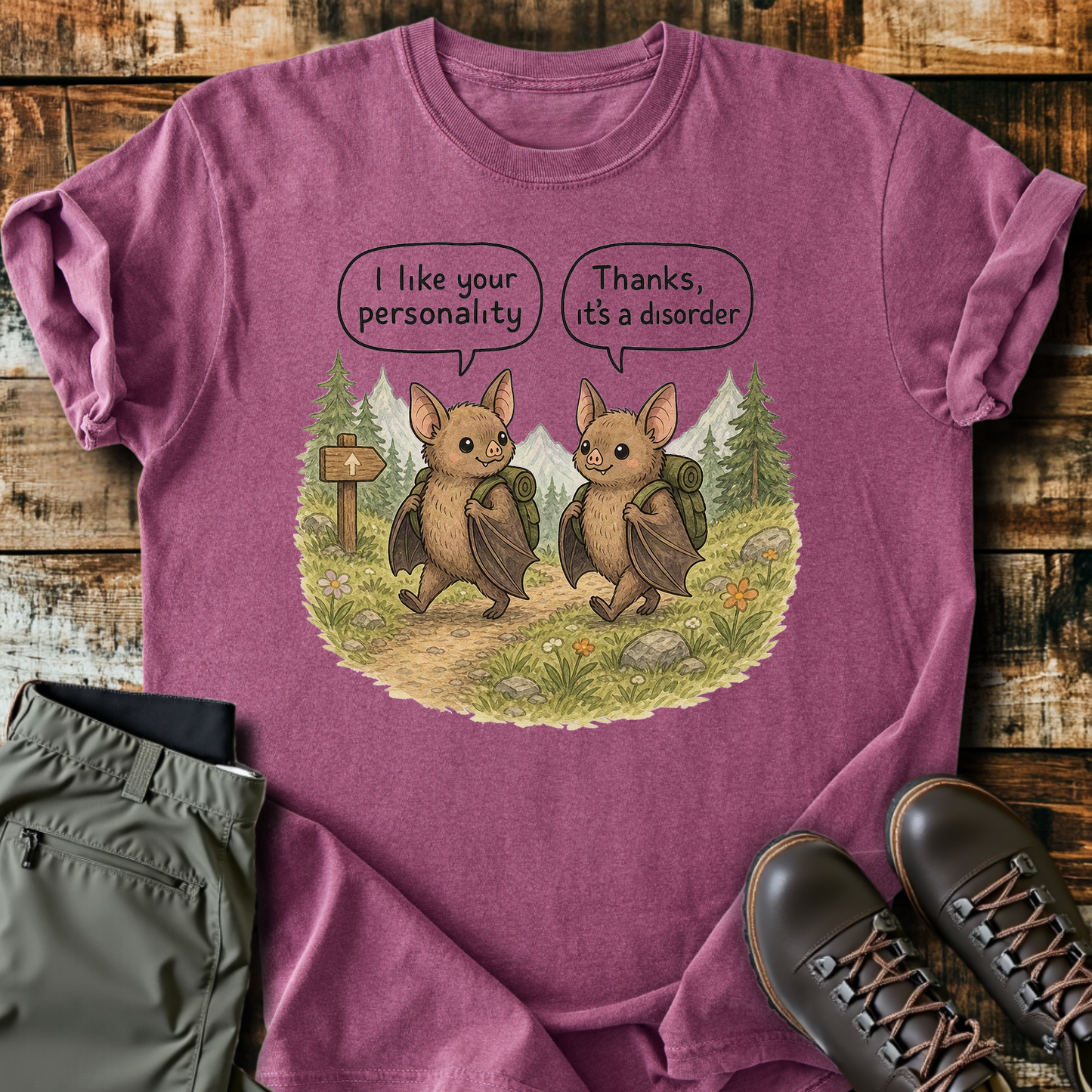 Sloth Hiking Club — berry