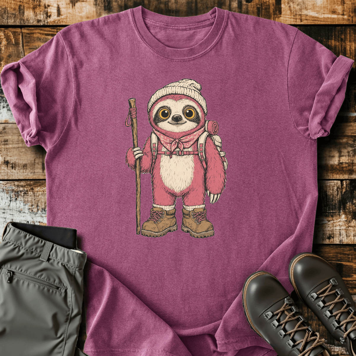 Sloth Hiking Club — berry