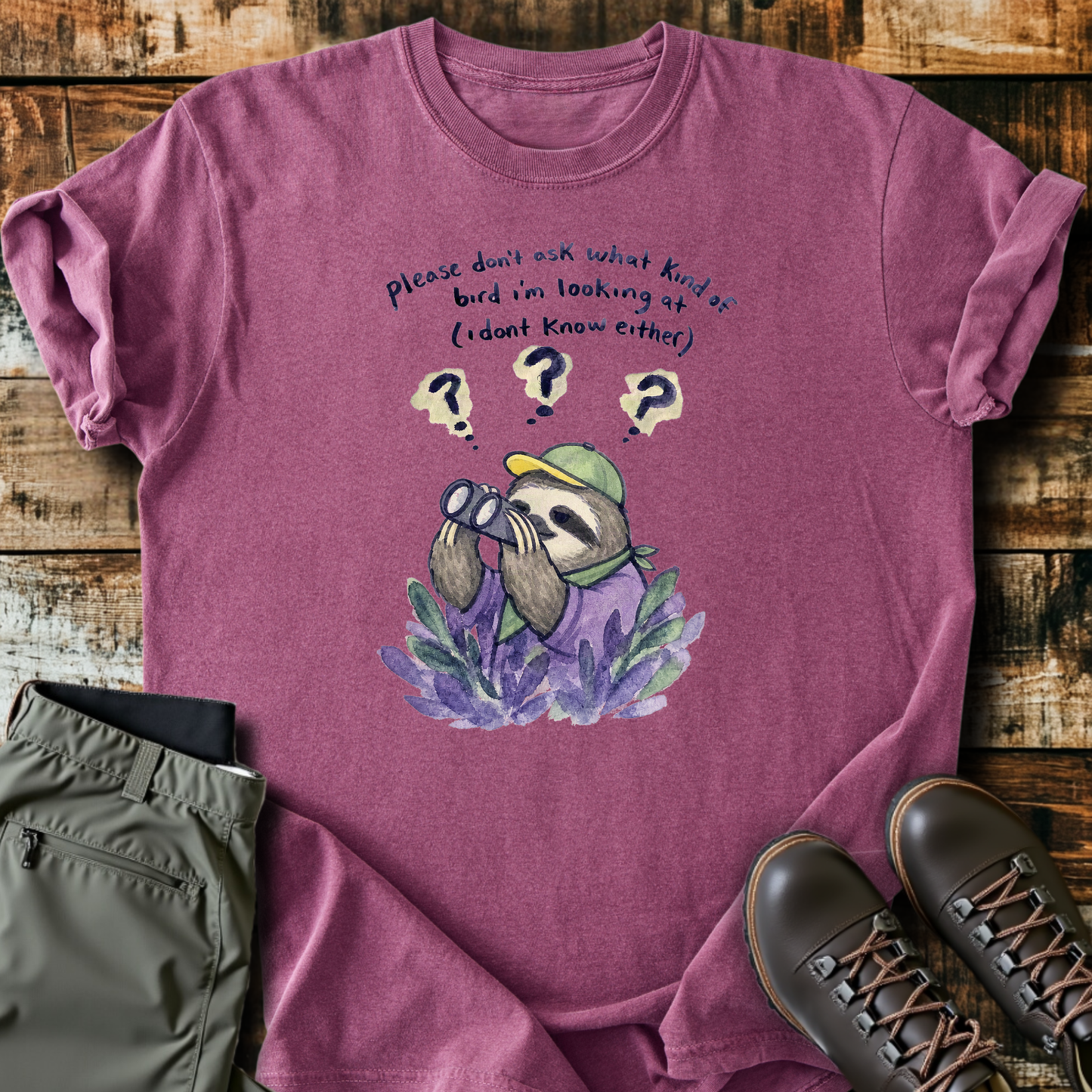 Sloth Hiking Club — berry
