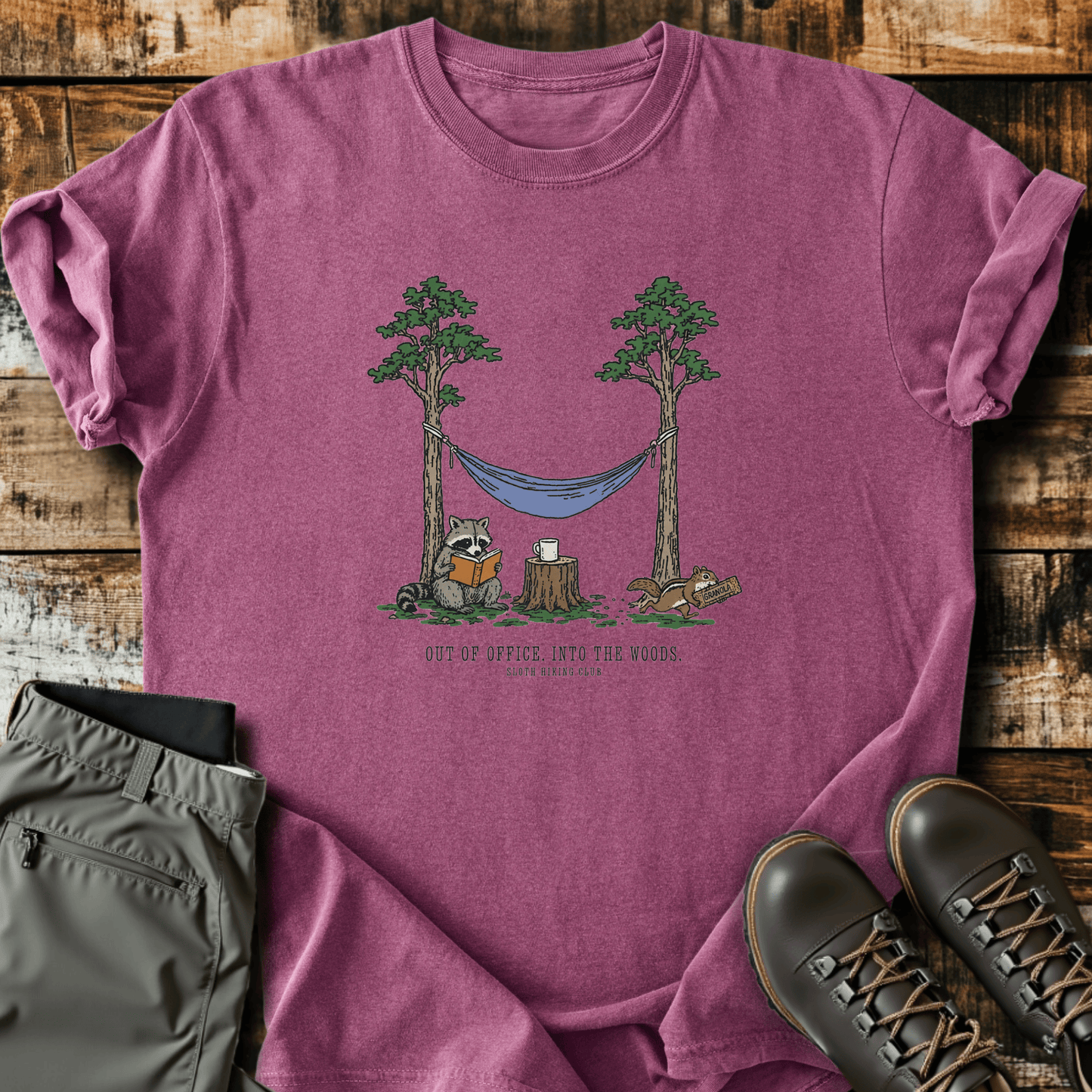 Sloth Hiking Club — berry