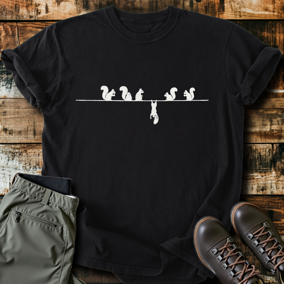 Sloth Hiking Club — black