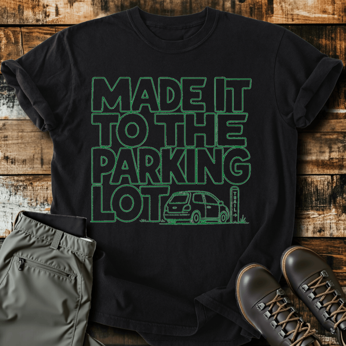 Sloth Hiking Club — black