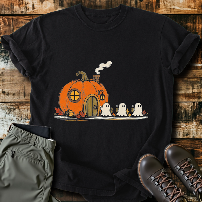 Pumpkin Cottage Ghosts T-Shirt