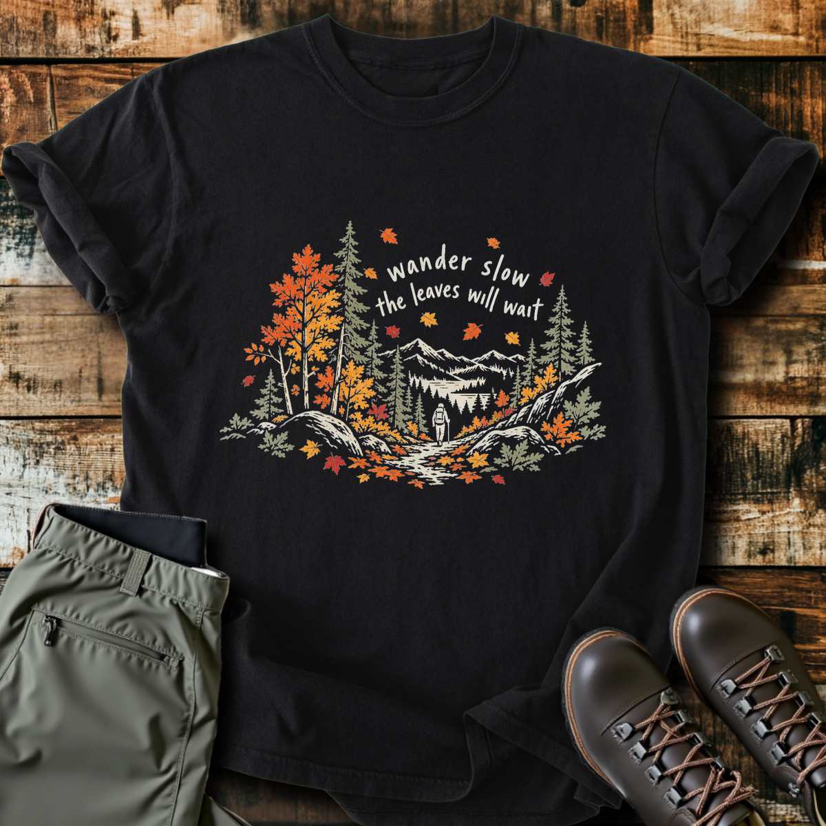 Sloth Hiking Club — black