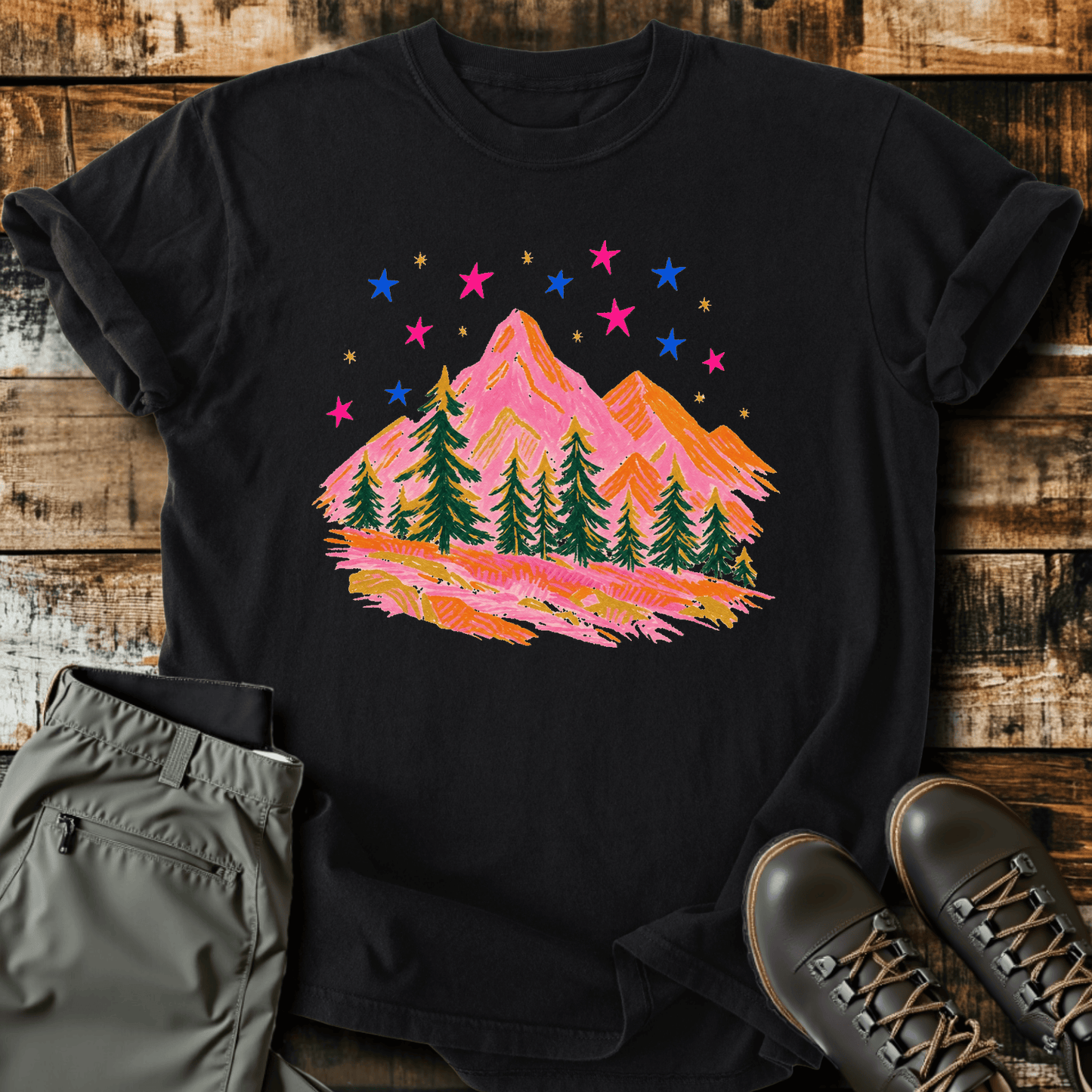 Sloth Hiking Club — black