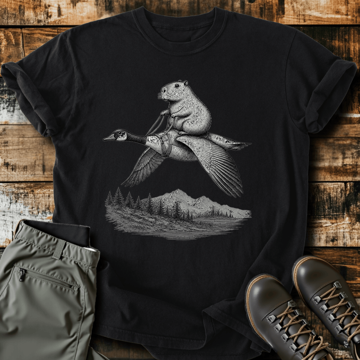 Sloth Hiking Club — black