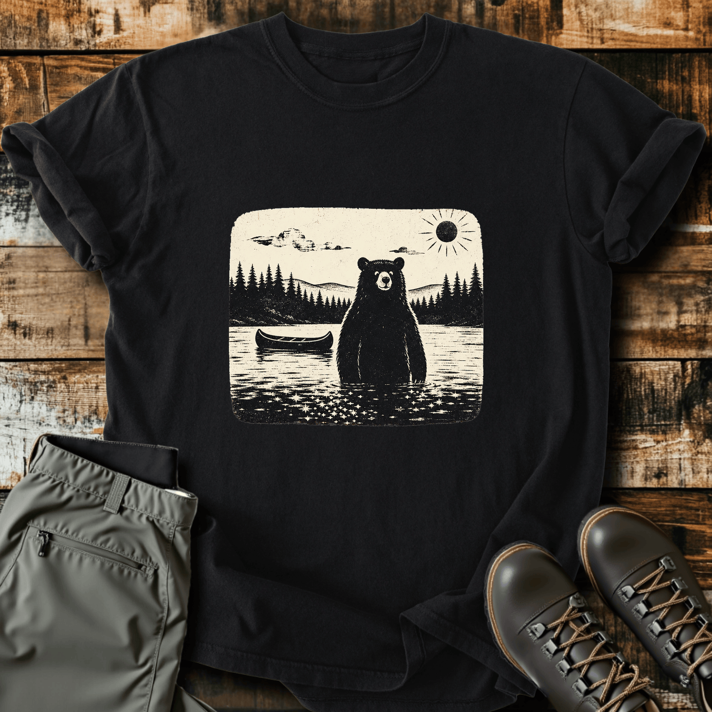 Sloth Hiking Club — black