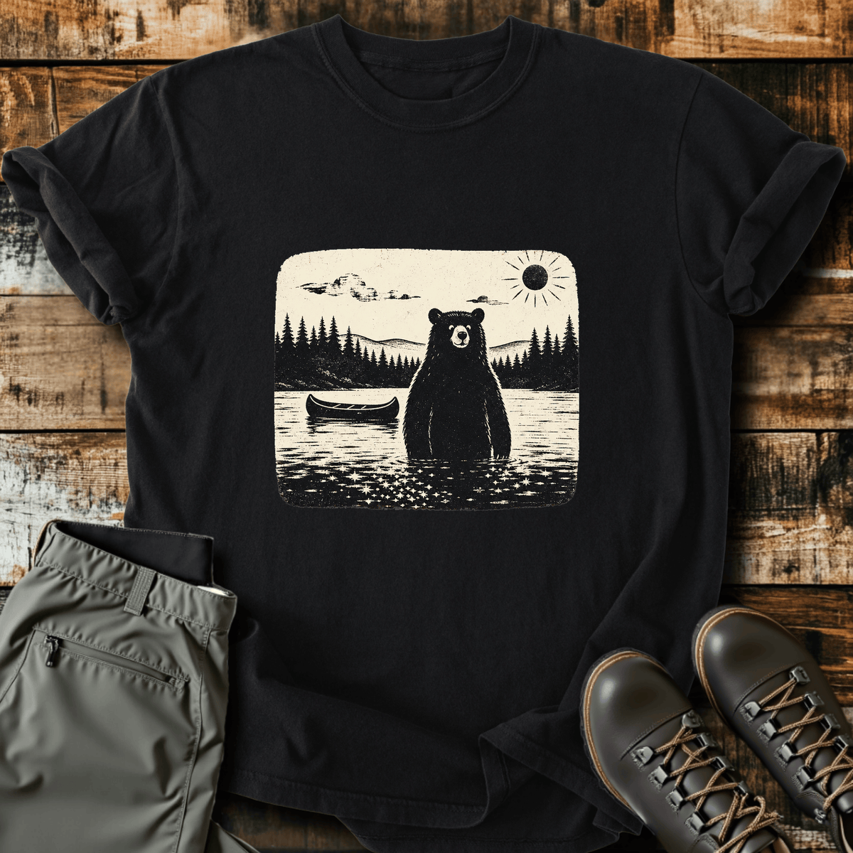 Sloth Hiking Club — black