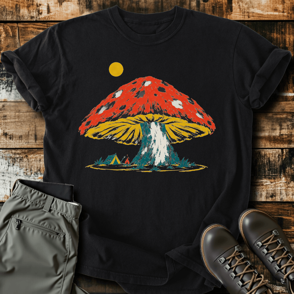 Sloth Hiking Club — black