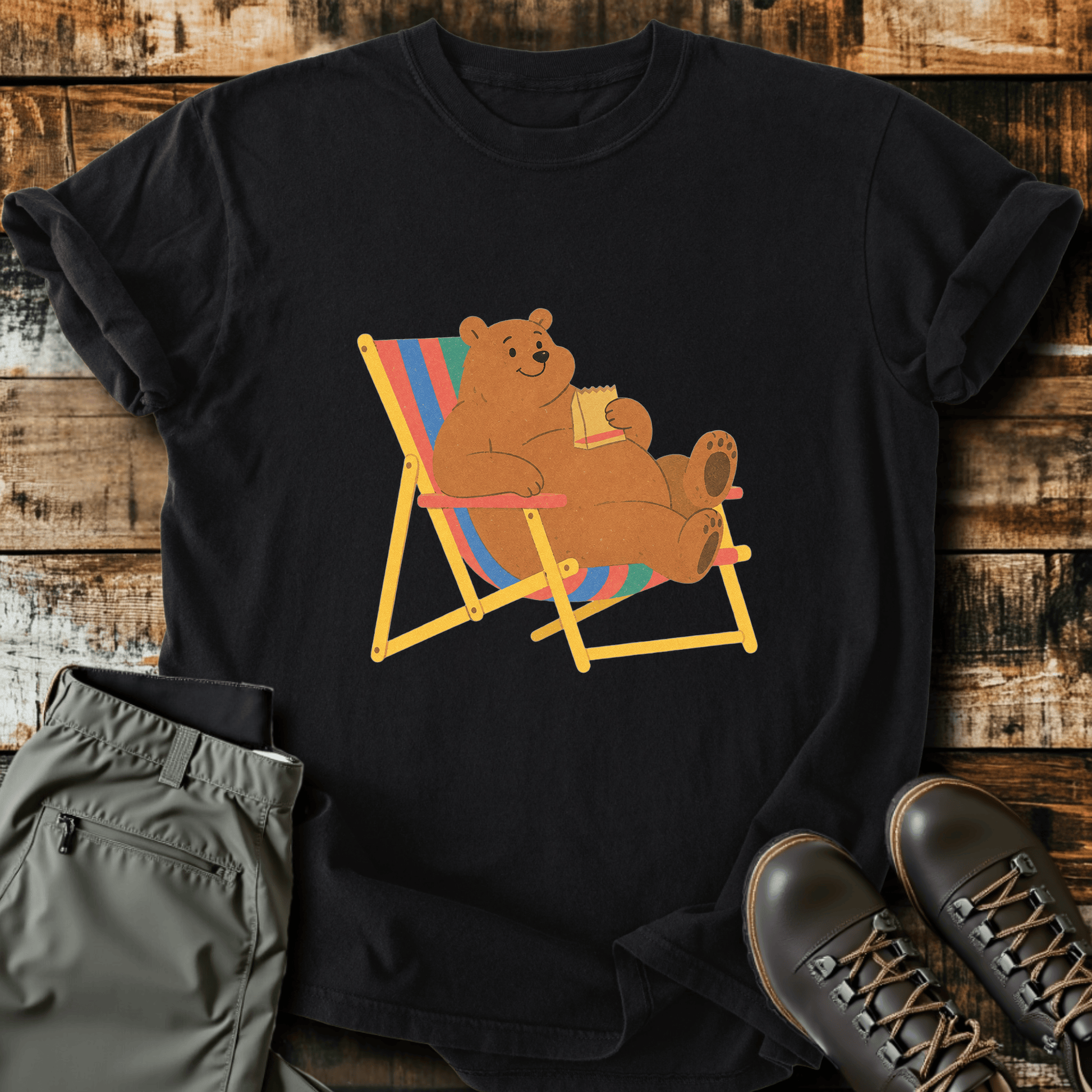 Sloth Hiking Club — black