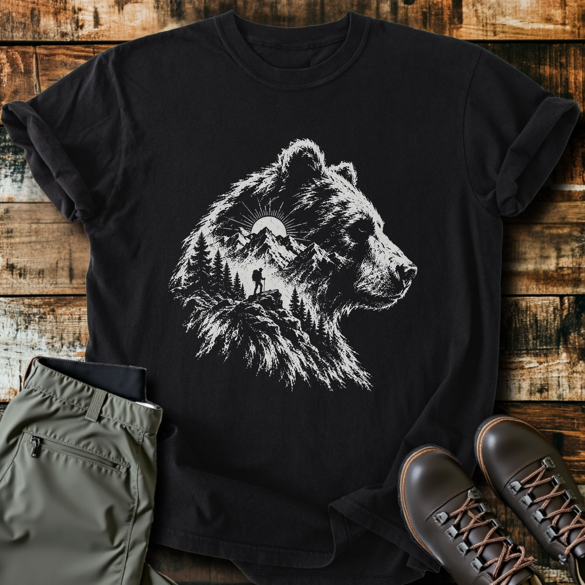 Sloth Hiking Club — black