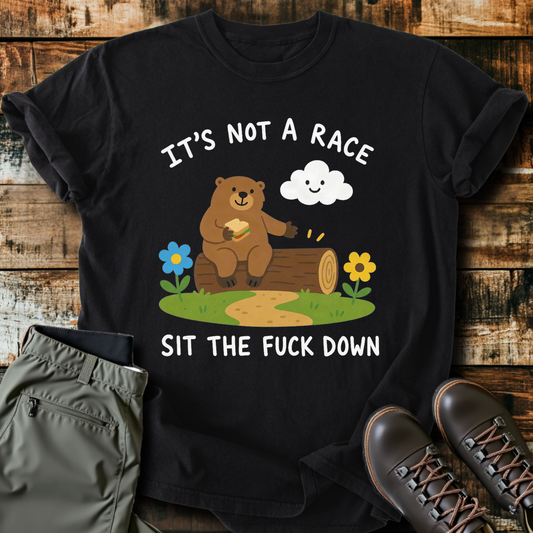 Sloth Hiking Club — black
