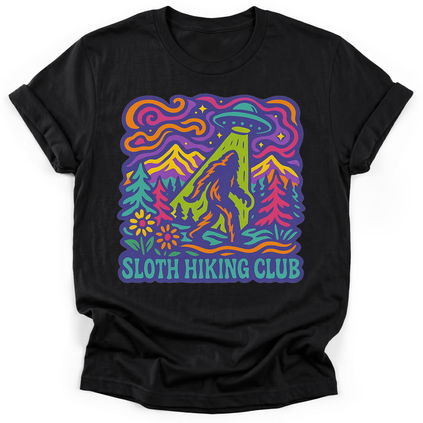 Sloth Hiking Club — black