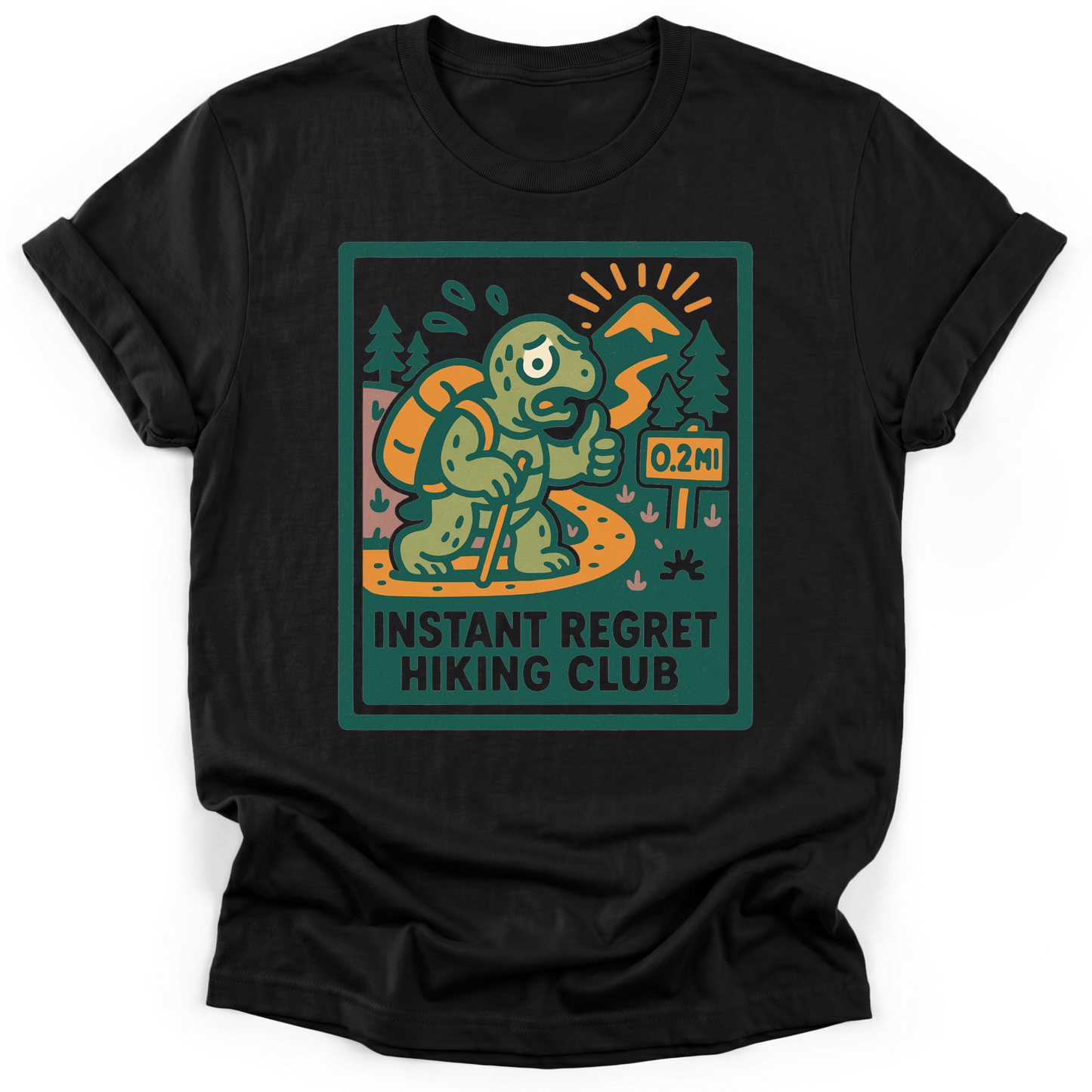 Sloth Hiking Club — black