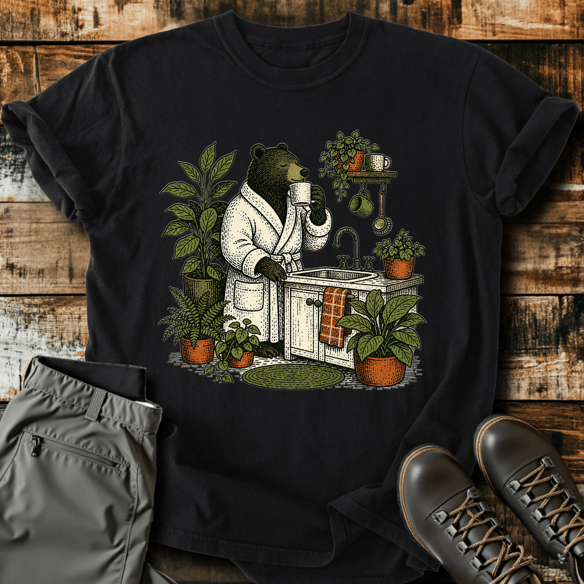 Sloth Hiking Club — black