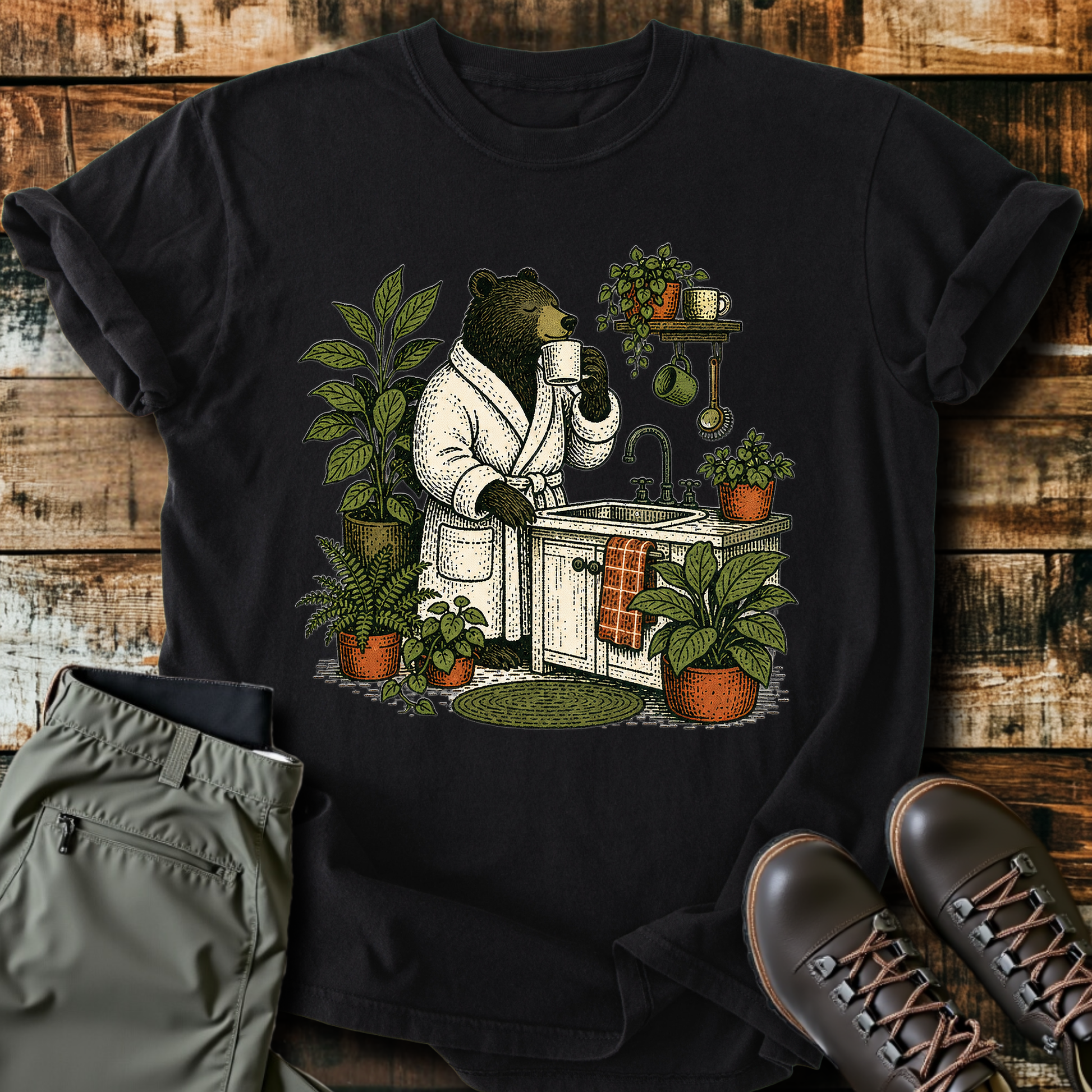 Sloth Hiking Club — black