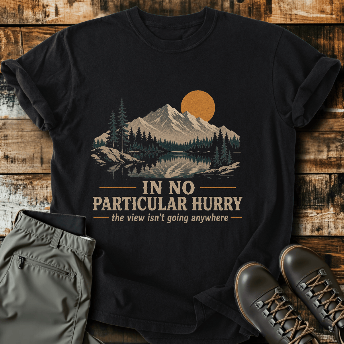 Sloth Hiking Club — black