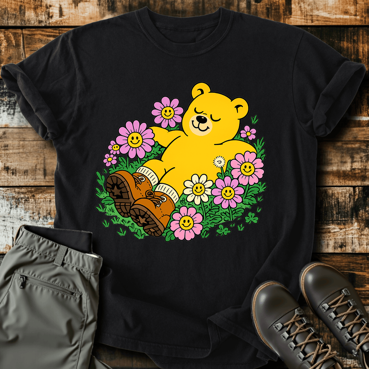 Sloth Hiking Club — black