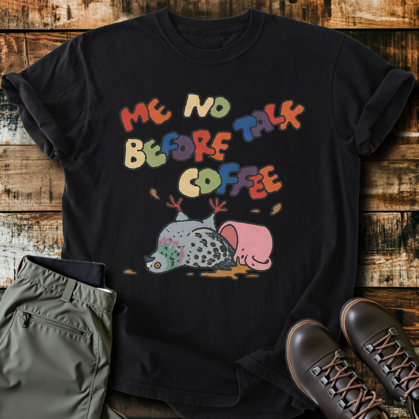 Sloth Hiking Club — black