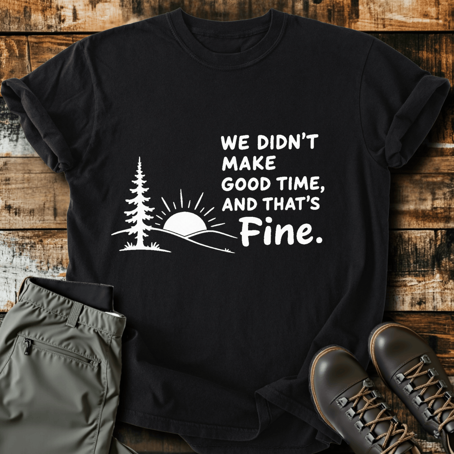 Sloth Hiking Club — black