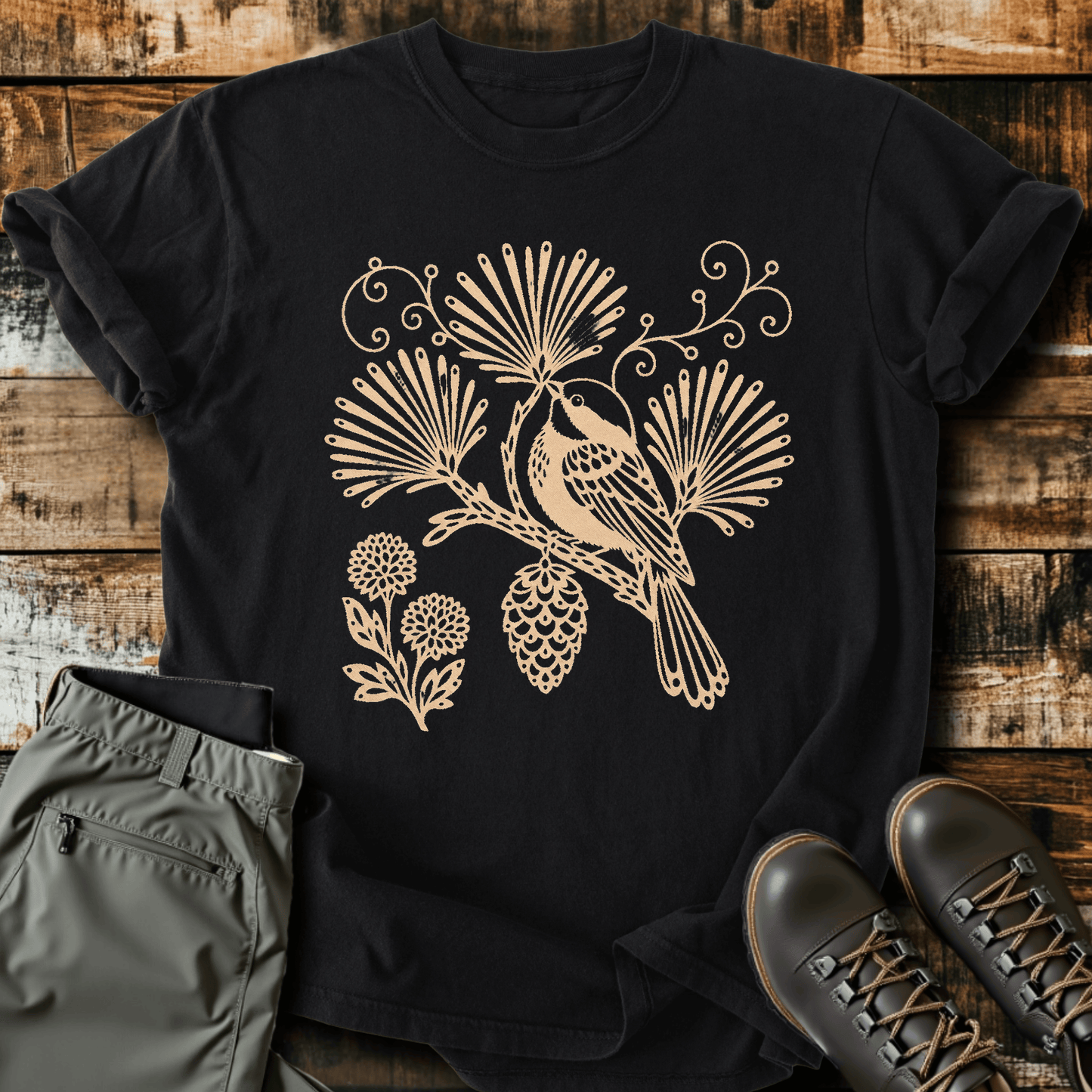 Sloth Hiking Club — black