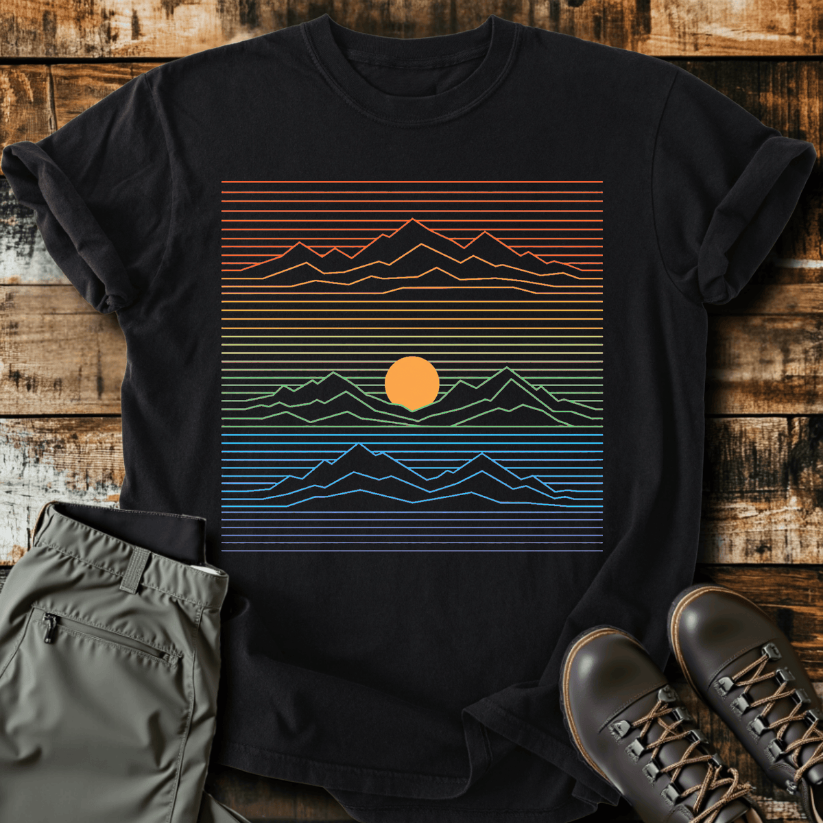 Sloth Hiking Club — black