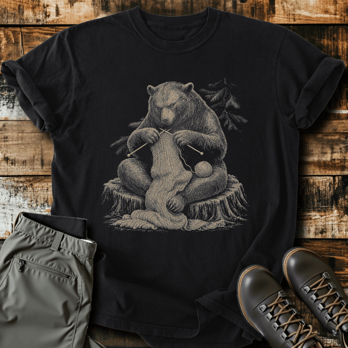 Sloth Hiking Club — black