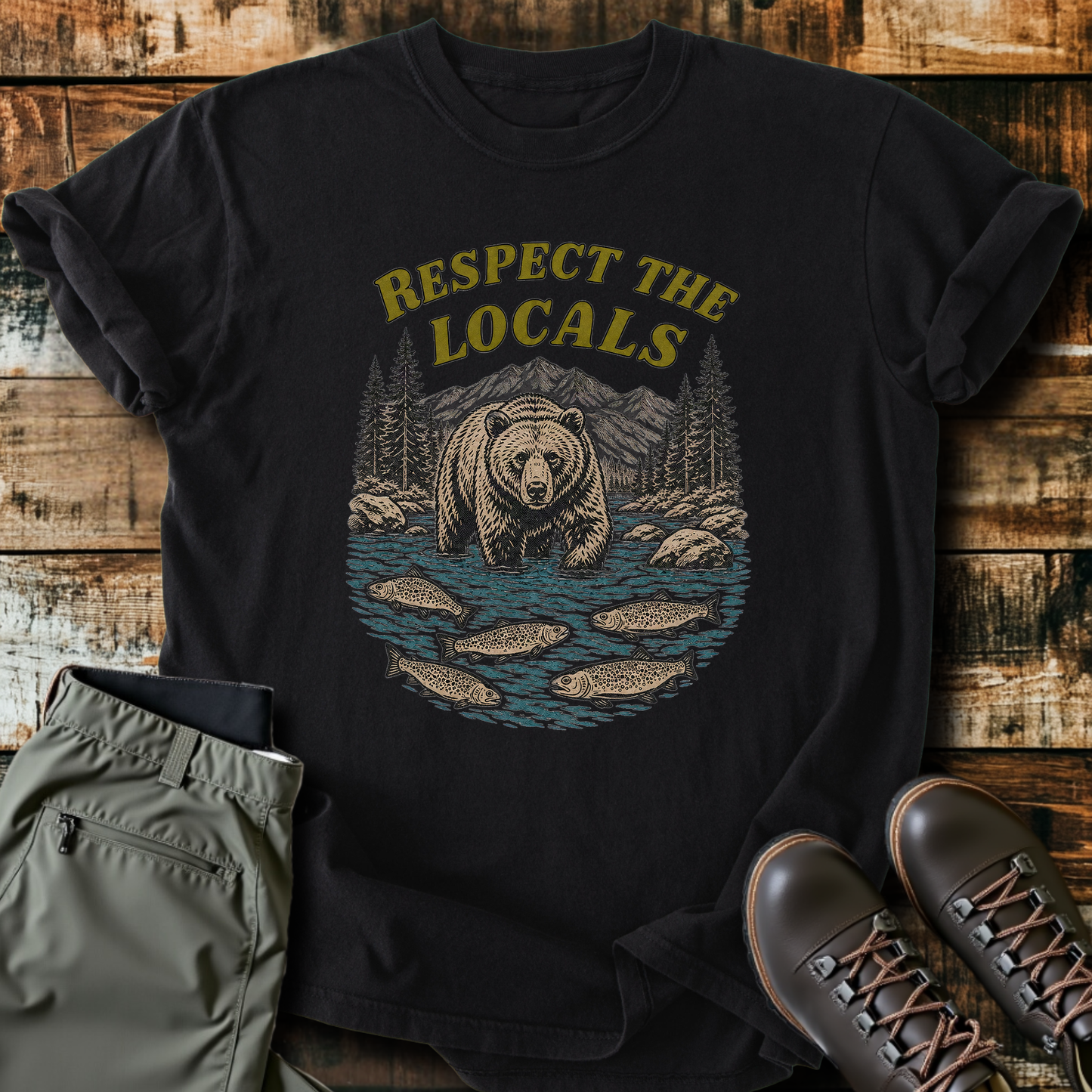 Sloth Hiking Club — black