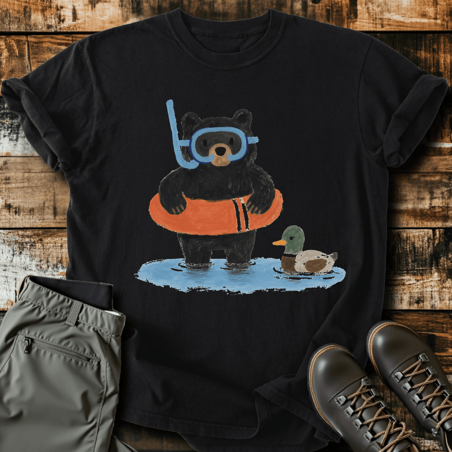 Sloth Hiking Club — black
