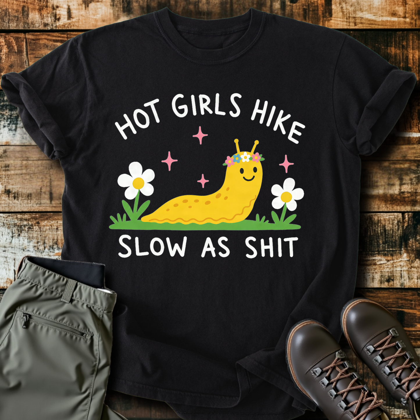 Sloth Hiking Club — black