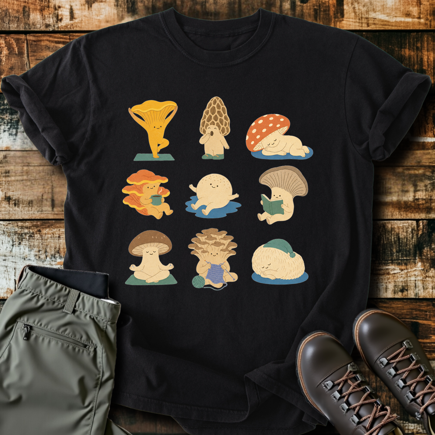 Sloth Hiking Club — black